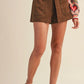 &Merci - Studded High Waist Skort