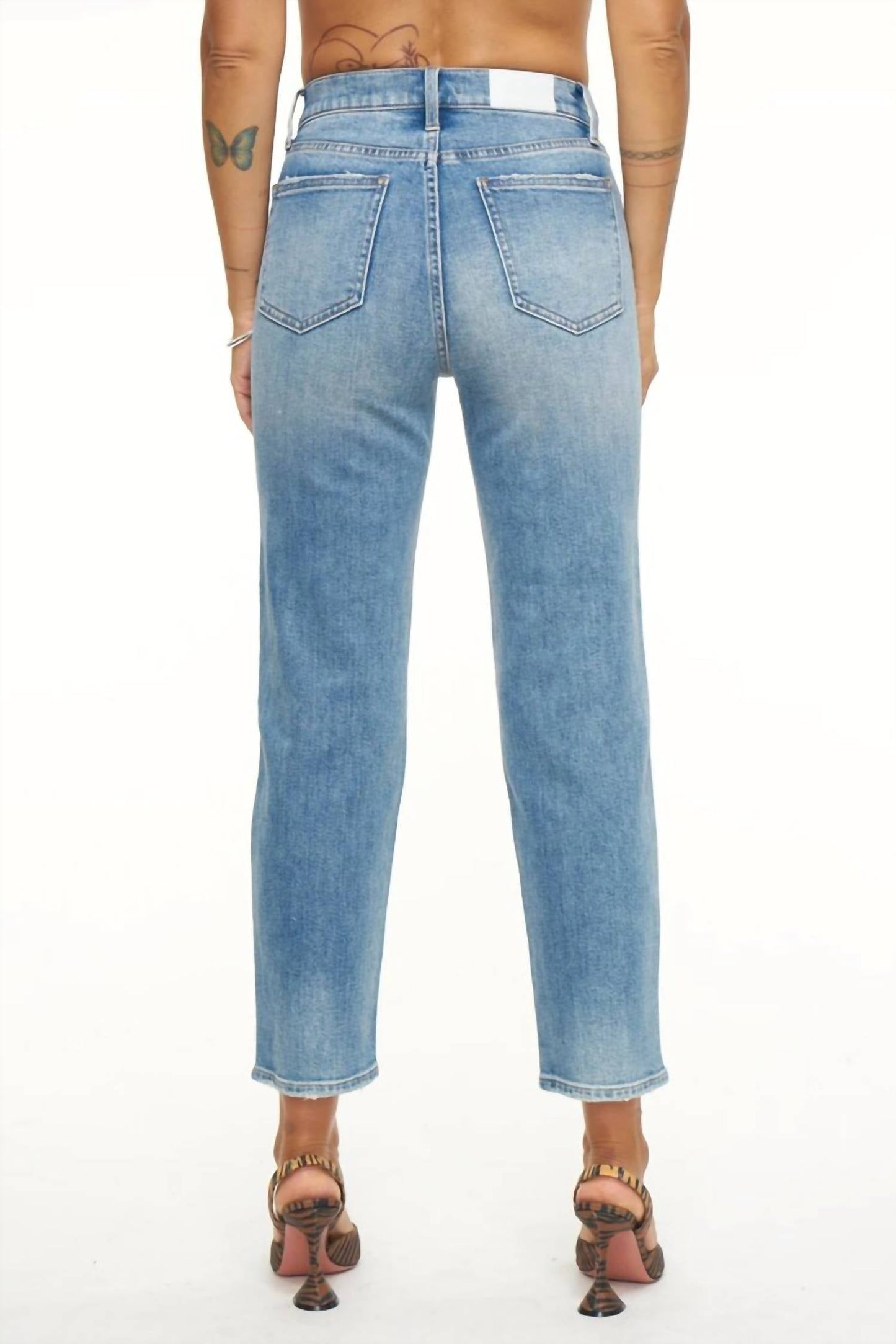 Pistola - Charlie High Rise Classic Straight Ankle Pant