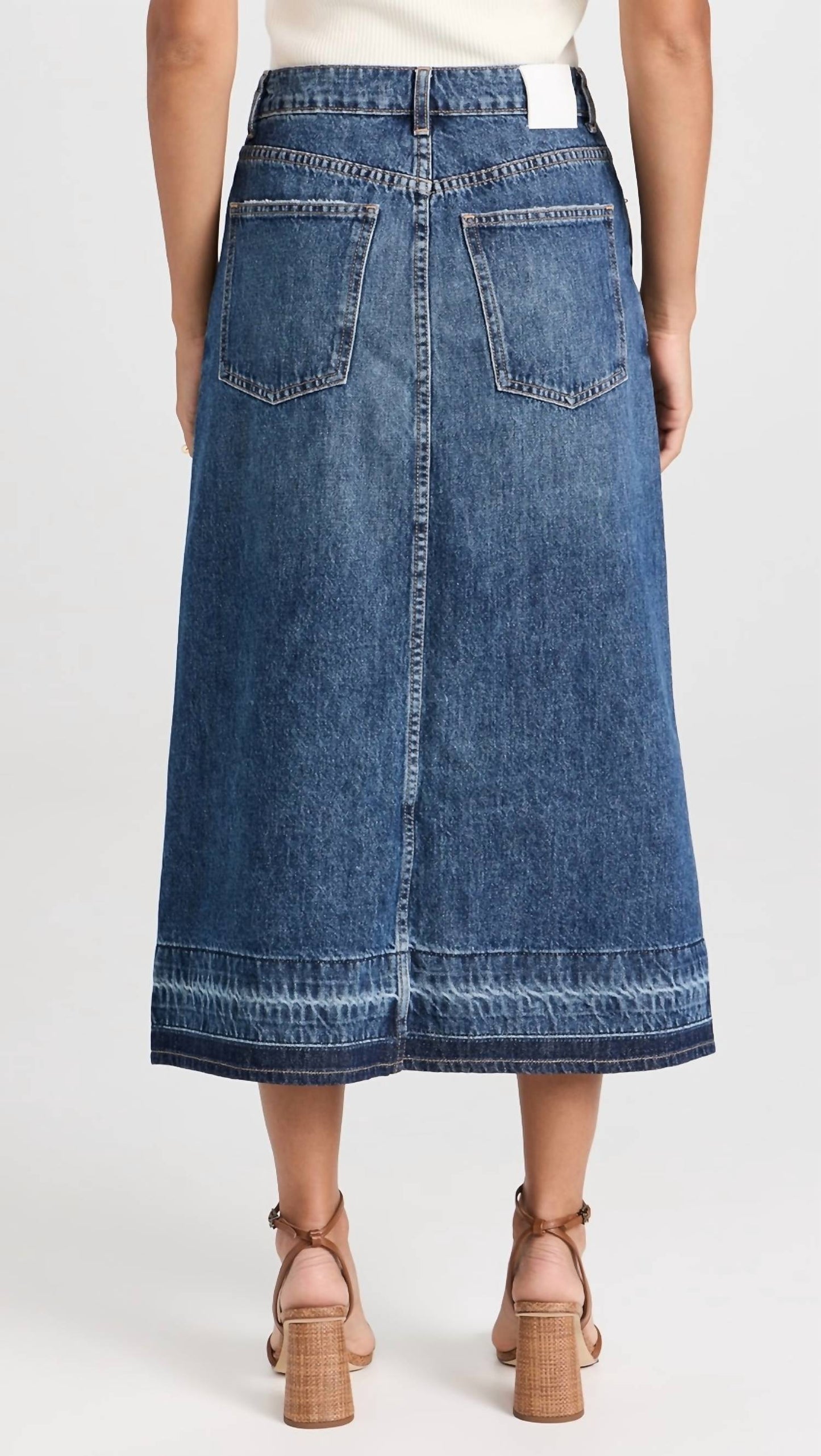 Simkhai - Della Release Hem Midi Skirt