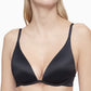 Calvin Klein Women's Liquid Touch Lightly Lined Plunge Bra Black Size 32