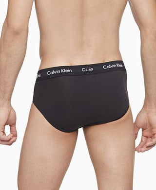 Calvin Klein Men's 3 Pack Stretch Cotton Briefs Black Size X-Large