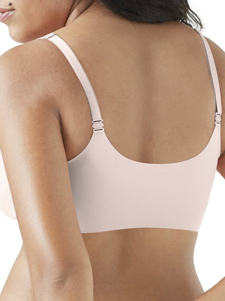 True & Co Women's Triangle Strap Bra - Size L, Black