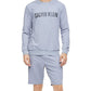 Calvin Klein Men's Sweatshirt Nightwear Sleep Shirt Blue Size X-Large