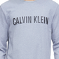 Calvin Klein Men's Sweatshirt Nightwear Sleep Shirt Blue Size X-Large