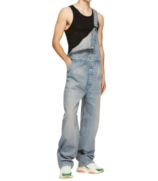 Amiri - Topstitching Denim Overalls