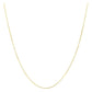 14k Yellow Gold French Cable Chain (1.30 mm)