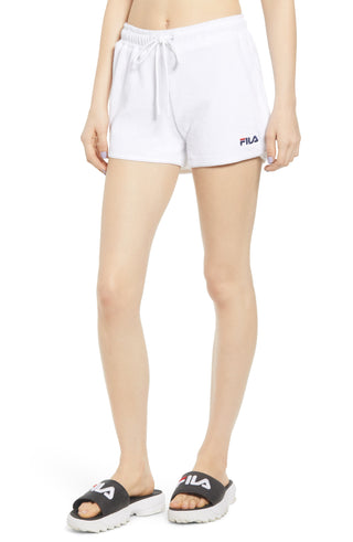 Fila Women's Follie Shorts White Size X-Large