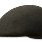 Country Gentlemen Men's Ascot Felt Cap Black Size X-Large