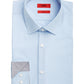 Hugo Boss Men's Koey Slim Fit Mini Check Dress Shirt Blue Size 16.5X32X33