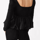 Steve Madden - Harmony Square Neck Long Sleeve Top