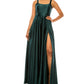 B Darlin Junior's Open Back Gown Green Size 11-12