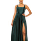 B Darlin Junior's Open Back Gown Green Size 11-12