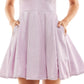 B Darlin Junior's Glitter Knit Skater Party Dress Purple Size 13-14