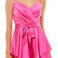 B Darlin Junior's Surplice A Line Dress Pink Size 13-14