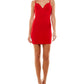 B Darlin Junior's V Neck Bodycon Dress Red Size 15-16