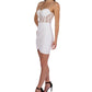 B Darlin Junior's Lace Corset Bodycon Dress White Size 9 -10