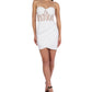 B Darlin Junior's Lace Corset Bodycon Dress White Size 9 -10