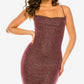B Darlin Junior's Spaghetti Strap Bodycon Dress Red Size Small