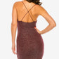 B Darlin Junior's Spaghetti Strap Bodycon Dress Red Size Small
