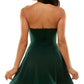 B Darlin Junior's Strapless Corset Dress Green Size 12
