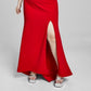 B Darlin Junior's Off The Shoulder Lace Up Gown Red Size 5-6