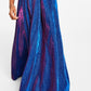 B Darlin Junior's Strappy Back Glitter Finish Gown Blue Size 56