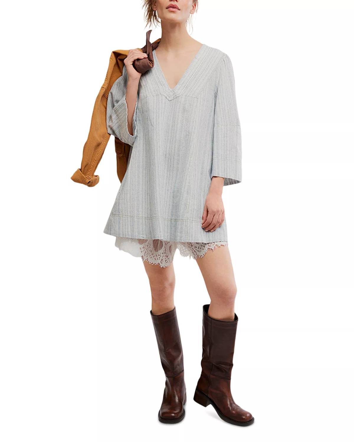 Free People - Goldie Balloon Sleeve Dress