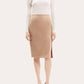 Theory - High Waist Side Slit Skirt