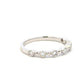 Aamiaa - 0.25 Carat Natural Diamond Bezel & Bar Band Ring