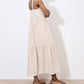 Apricot - Shell Detail Midmaxi Dress