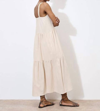 Apricot - Shell Detail Midmaxi Dress