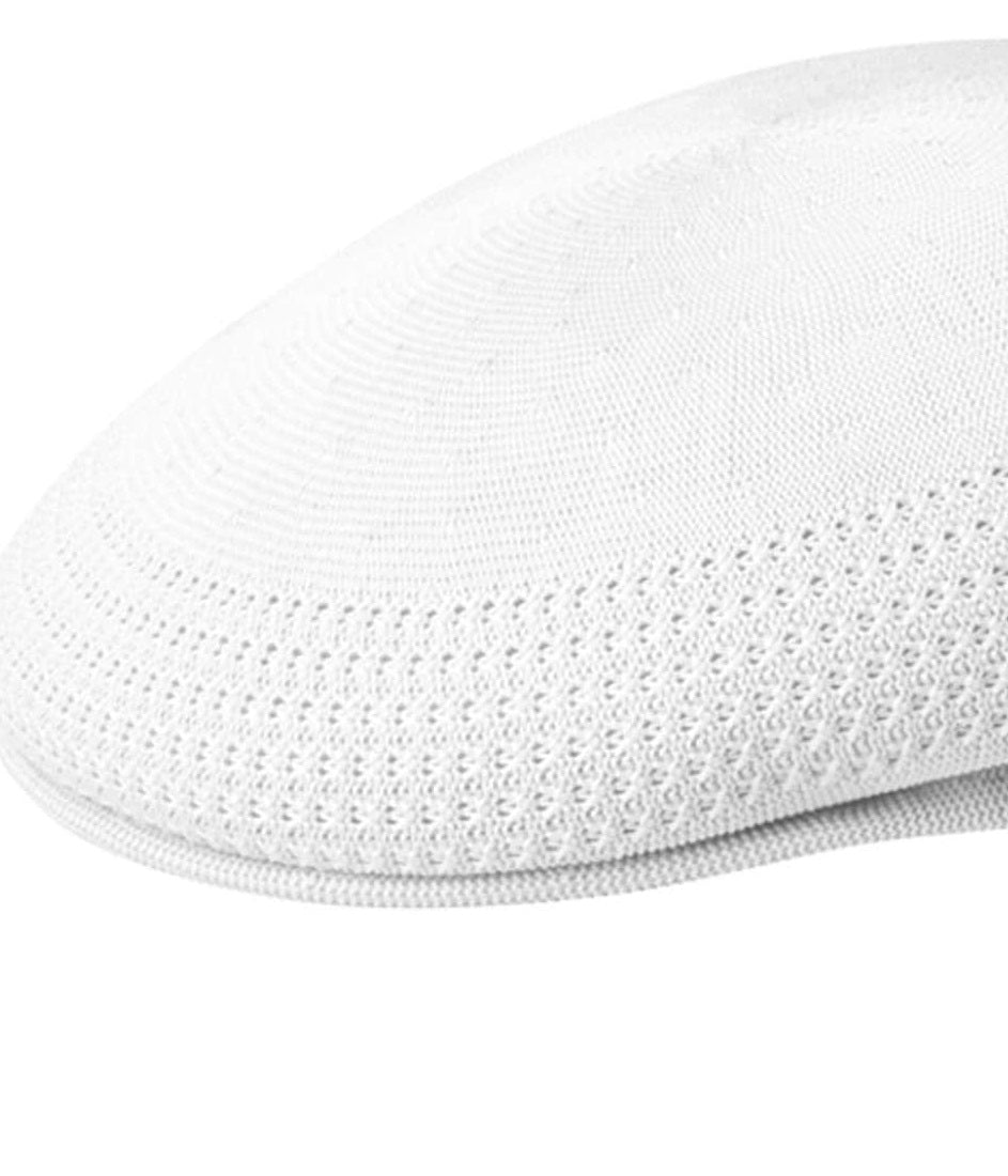 Kangol Men's 504 Vent Air Ivy Fitted Hat White Size XX-Large