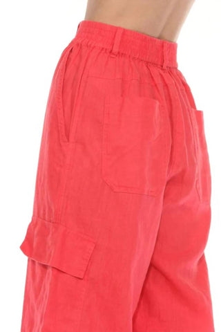 Johnny Was - DRAWSTRING HEM CARGO PANT MARISOL