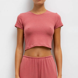 Leset - Lauren Crop Slim Tee