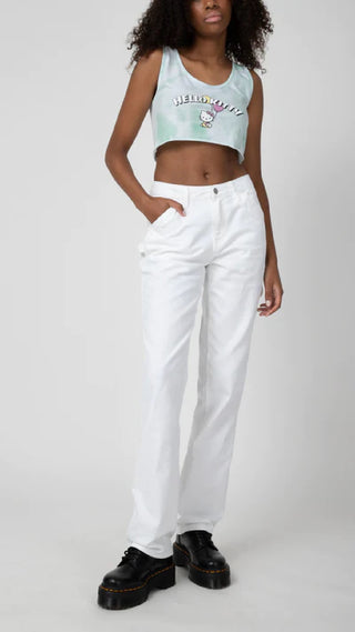 Dickies Junior's Carpenter Pants White Size 13