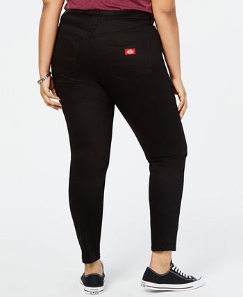 Genuine Dickies Junior's Plus 5 Pocket Stretch Twill Pant Black Size 22