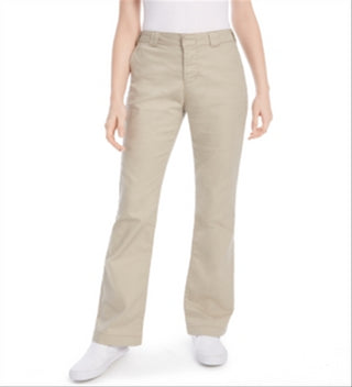 Dickies Women's Flex Bootcut Trousers Brown Size 11