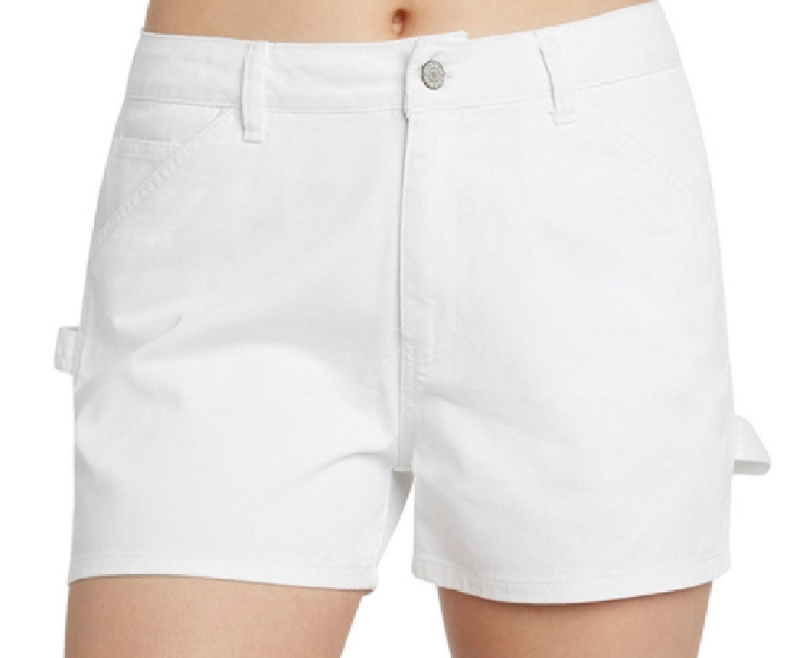 Dickies Junior's Cotton Carpenter Shorts White Size 5