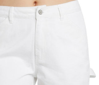 Dickies Junior's Cotton Carpenter Shorts White Size 5