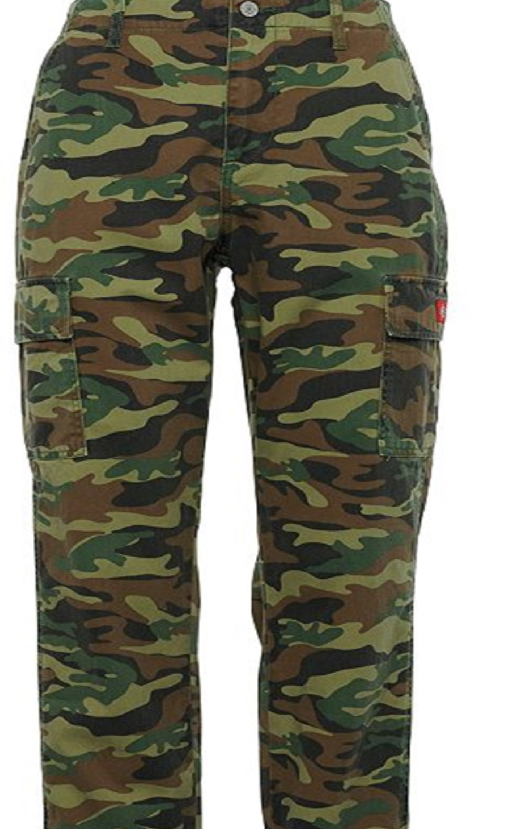 Dickies Junior's Slash Pocket Cargo Utility Jogger Pants Green Size X-Small