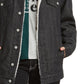 Dickies Junior's Fleece Lined Denim Jacket Black Size X-Large