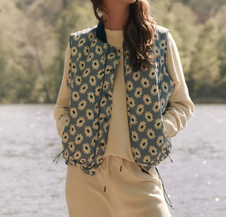 The Great. - Reversible Down Vest