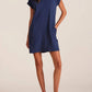 Bobi - Short Sleeve Raglan Mini Dress