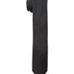 Calvin Klein Men's X Liquid Luxe Skinny Solid Tie Black Size Regular