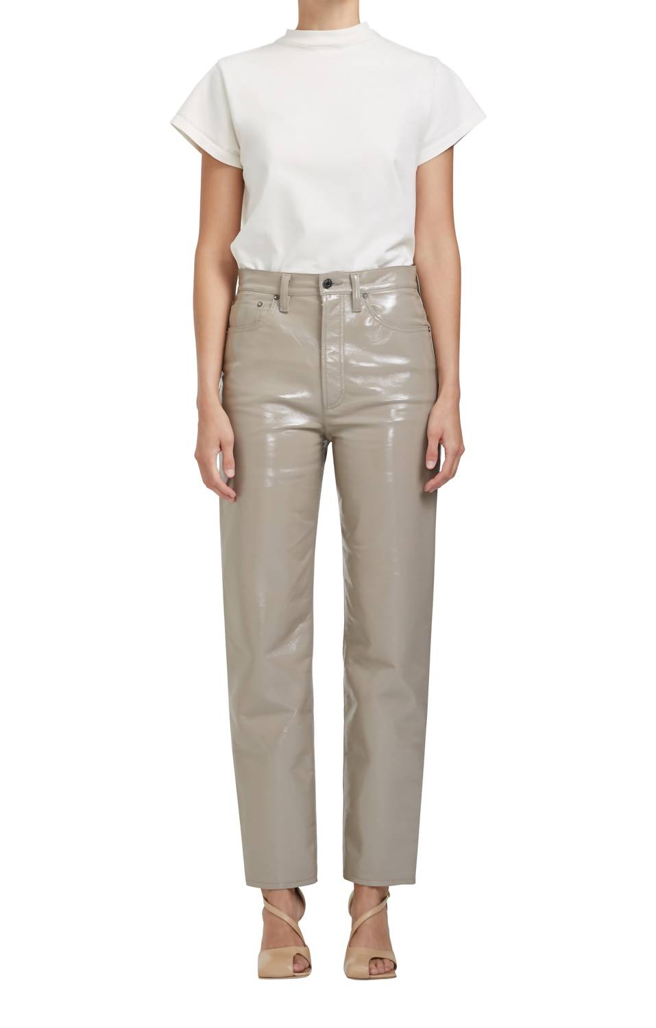 Agolde - 90’s Pinch Waist Leather Pants