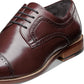 Stacy Adams Men's Dickinson Cap Toe Oxfords Shoes Red Size 8 M