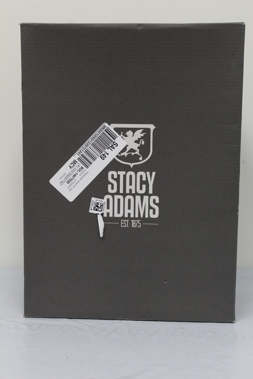 Stacy Adams Men's Finnegan Wingtip Lace Up Boots Brown Size 11.5 M