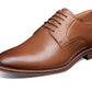 Stacy Adams Men's Marlton Plain Toe Oxford Shoes Brown Size 9.5M