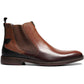 Stacy Adams Men's Rayford Plain Toe Chelsea Boots Brown