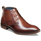 Stacy Adams Men's Kyron Plain Toe Lace Up Chukka Boots Brown Size 13 M